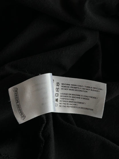 Chrome Hearts Miami Exclusive Black & White Horseshoe Logo T-Shirt