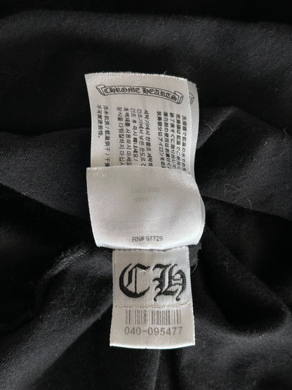 Chrome Hearts Miami Exclusive Black & White Horseshoe Logo T-Shirt
