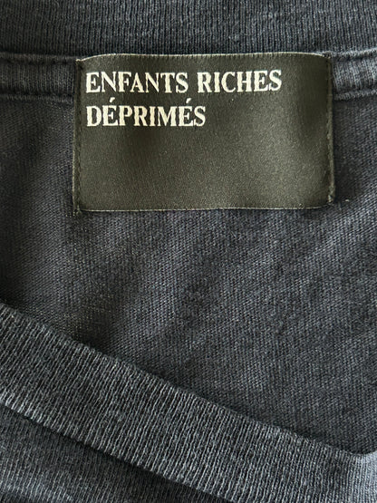 Enfants Riches Deprimes Navy & White Chain Graphic T-Shirt