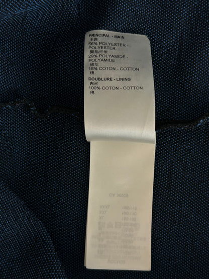 Louis Vuitton Black & Blue Monogram Zip Up Hoodie