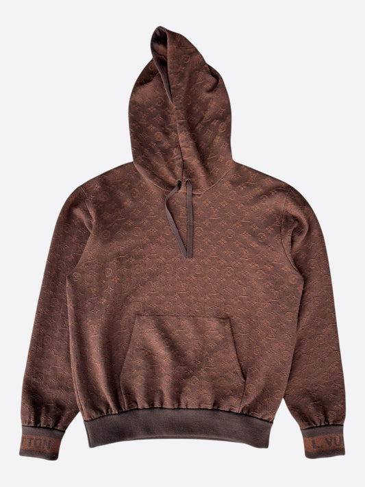 Louis Vuitton Brown Monogram Track Hoodie