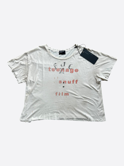 Enfants Riches Deprimes White & Black Teenange Sn*ff Film Graphic T-Shirt