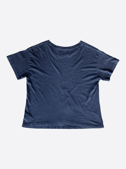 Enfants Riches Deprimes Navy & White Chain Graphic T-Shirt