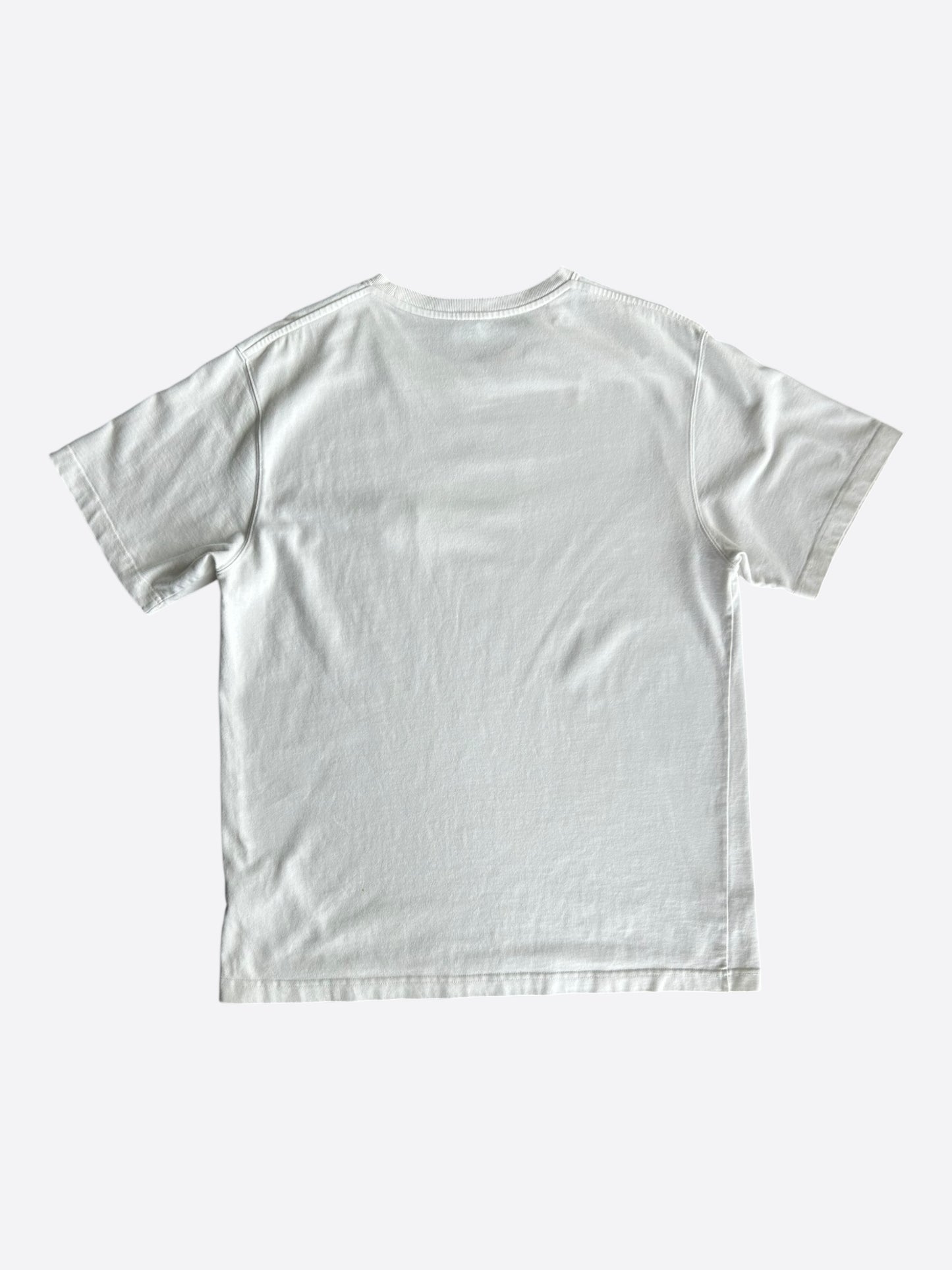 Dior White CD Icon Embroidered T-Shirt