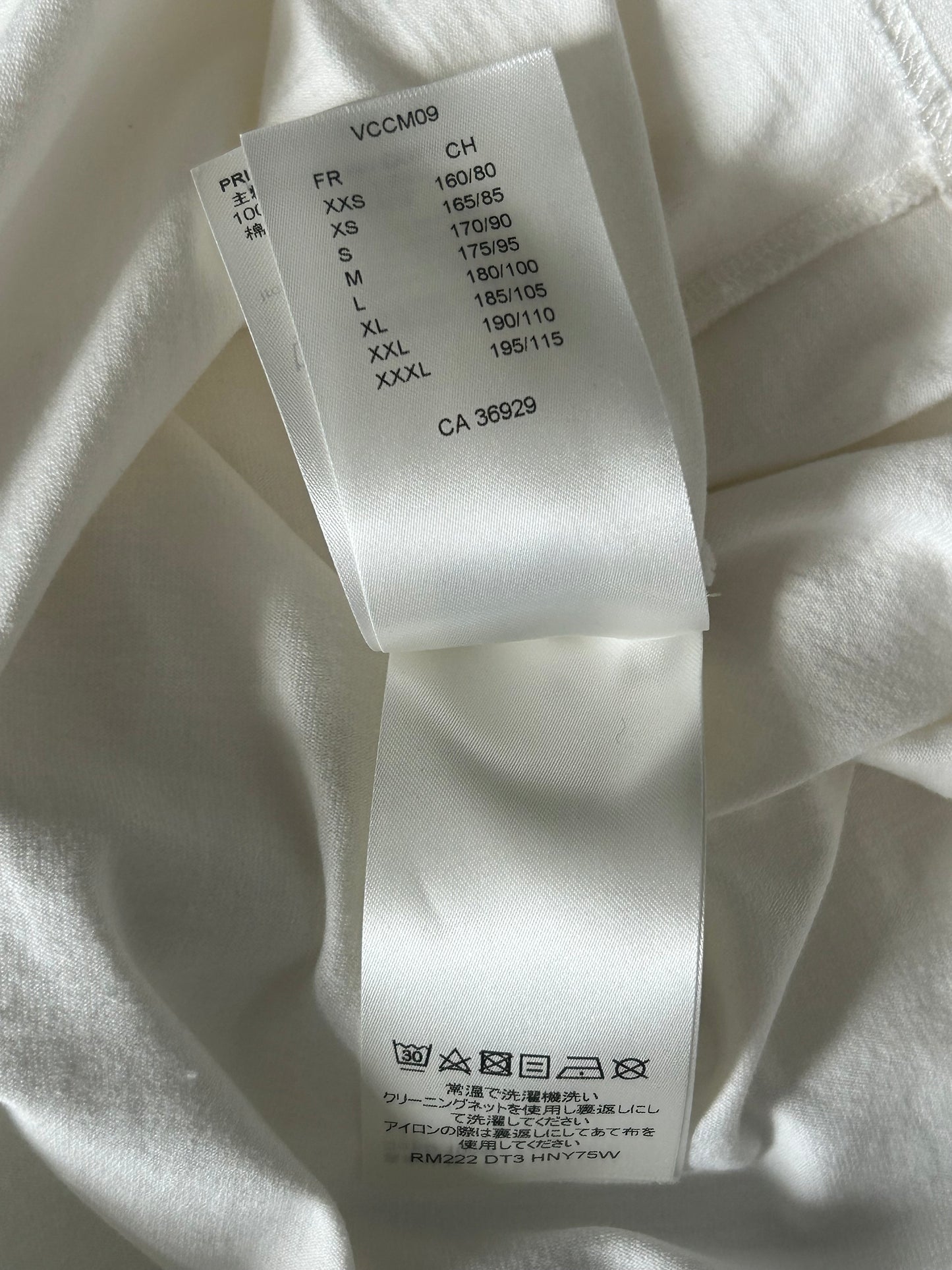 Louis Vuitton White 1854 Embroidered T-Shirt