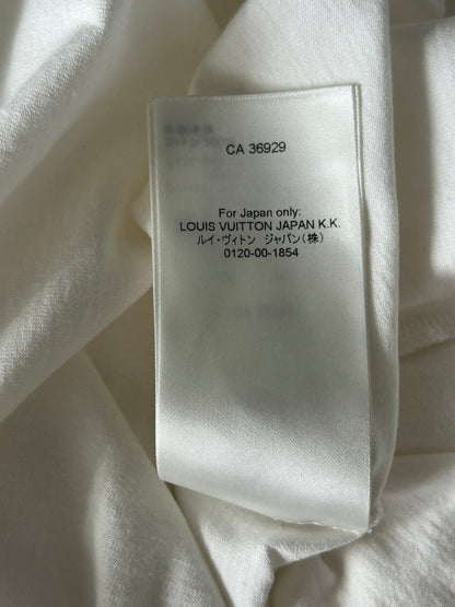 Louis Vuitton White 1854 Embroidered T-Shirt