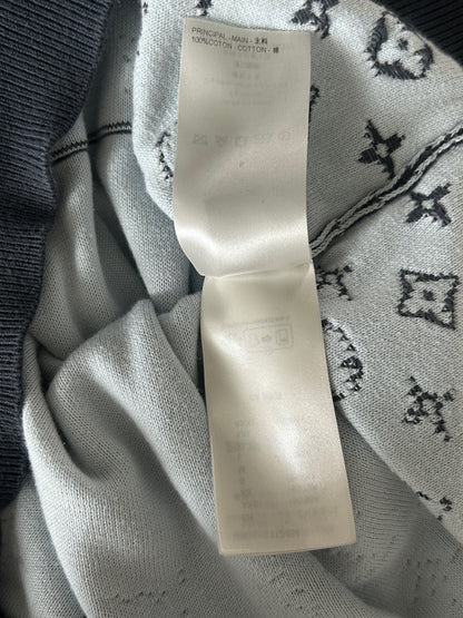 Louis Vuitton Grey & White Monogram Gradient Hoodie