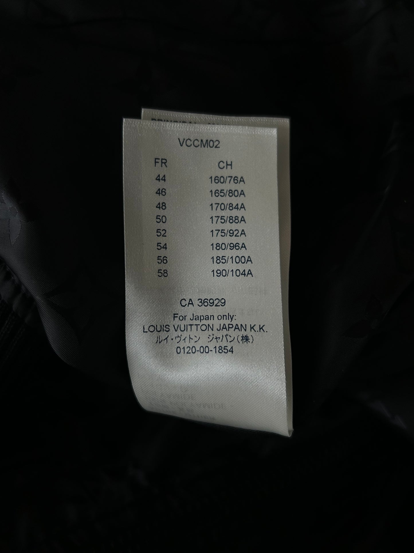 Louis Vuitton Black Monogram Reversible Leather Jacket