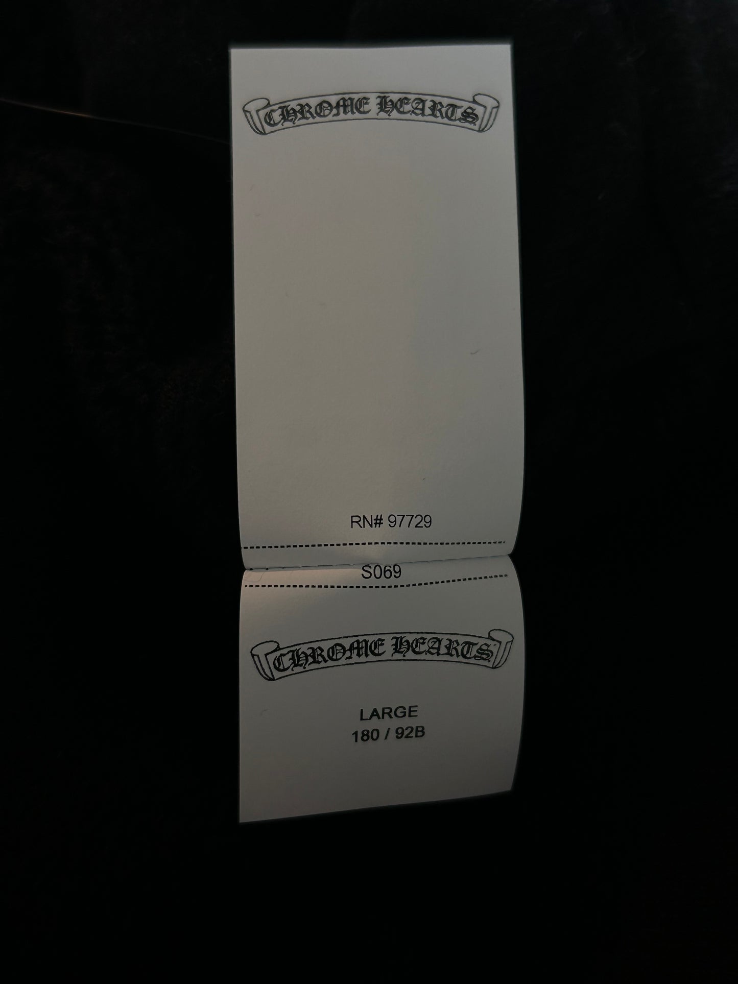 Chrome Hearts Black & White Floral Embroidered Cashmere Sweatpants