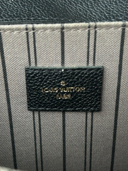 Louis Vuitton Black Empreinte Monogram Pochette Metis