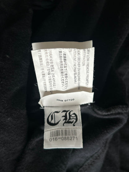 Chrome Hearts Black & White Los Angeles Horseshoe Logo T-Shirt