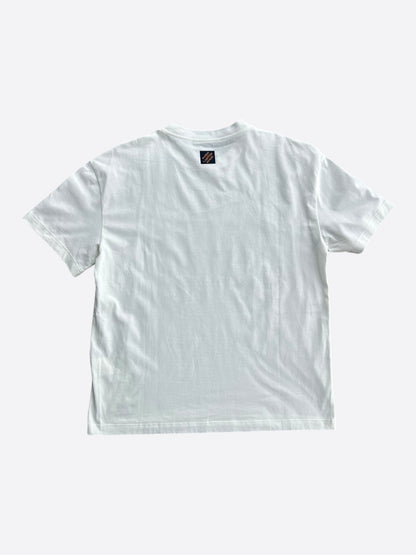 Louis Vuitton White & Blue Le Monde Est A Vous T-Shirt