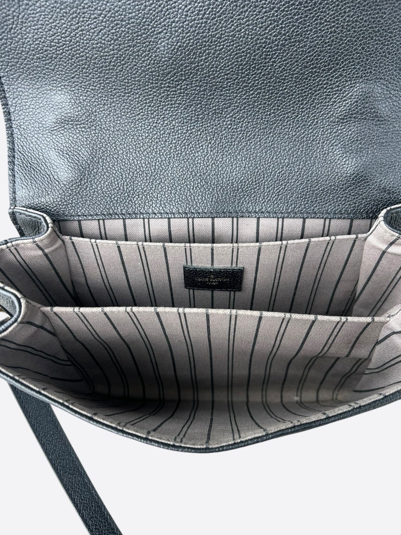 Louis Vuitton Black Empreinte Monogram Pochette Metis