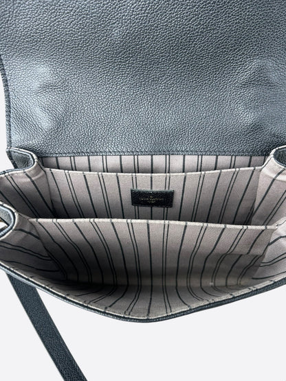 Louis Vuitton Black Empreinte Monogram Pochette Metis
