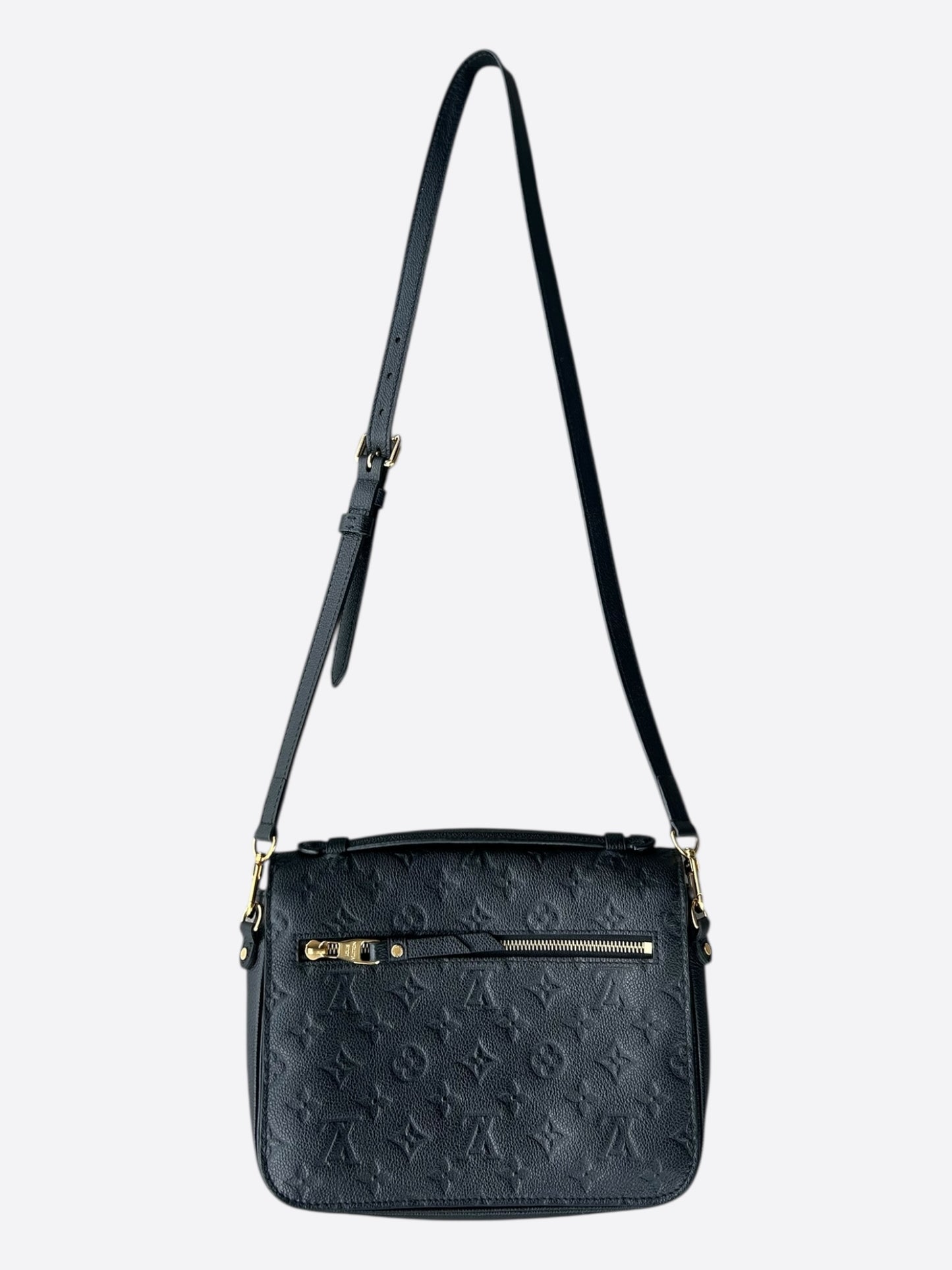 Louis Vuitton Black Empreinte Monogram Pochette Metis