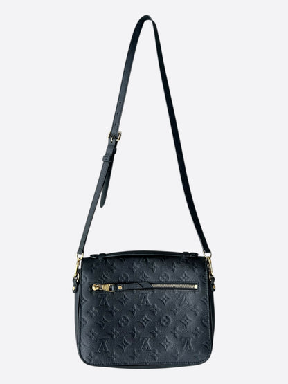 Louis Vuitton Black Empreinte Monogram Pochette Metis