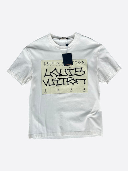 Louis Vuitton White 1854 Embroidered T-Shirt