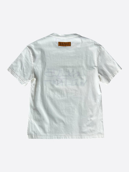 Louis Vuitton White 1854 Embroidered T-Shirt