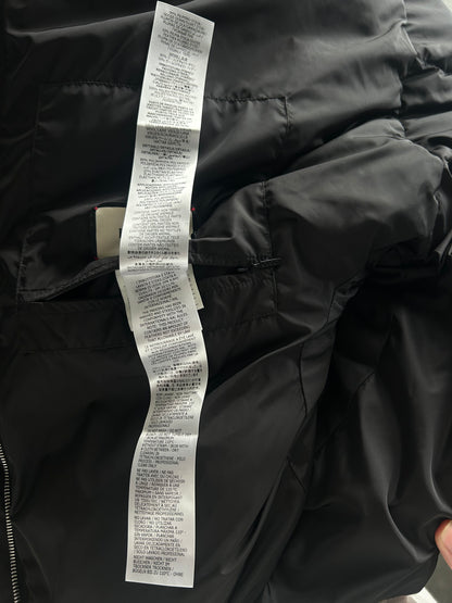 Gucci Black Monogram Jacquard Puffer Jacket