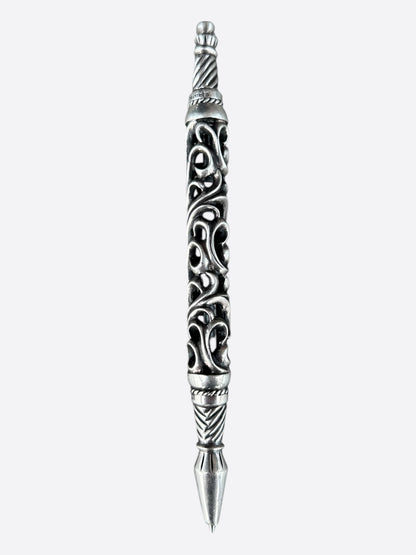 Chrome Hearts Silver Filigree Ballpoint Pen