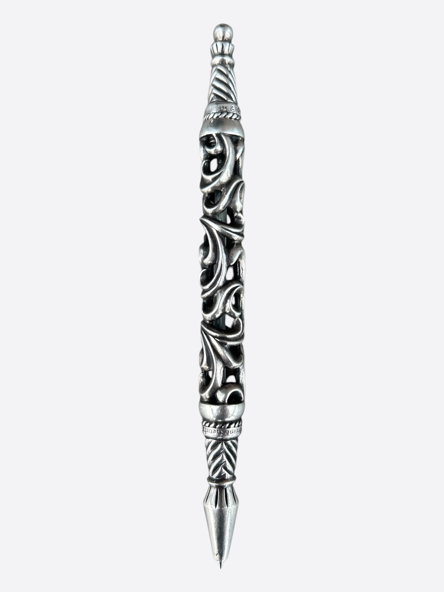 Chrome Hearts Silver Filigree Ballpoint Pen