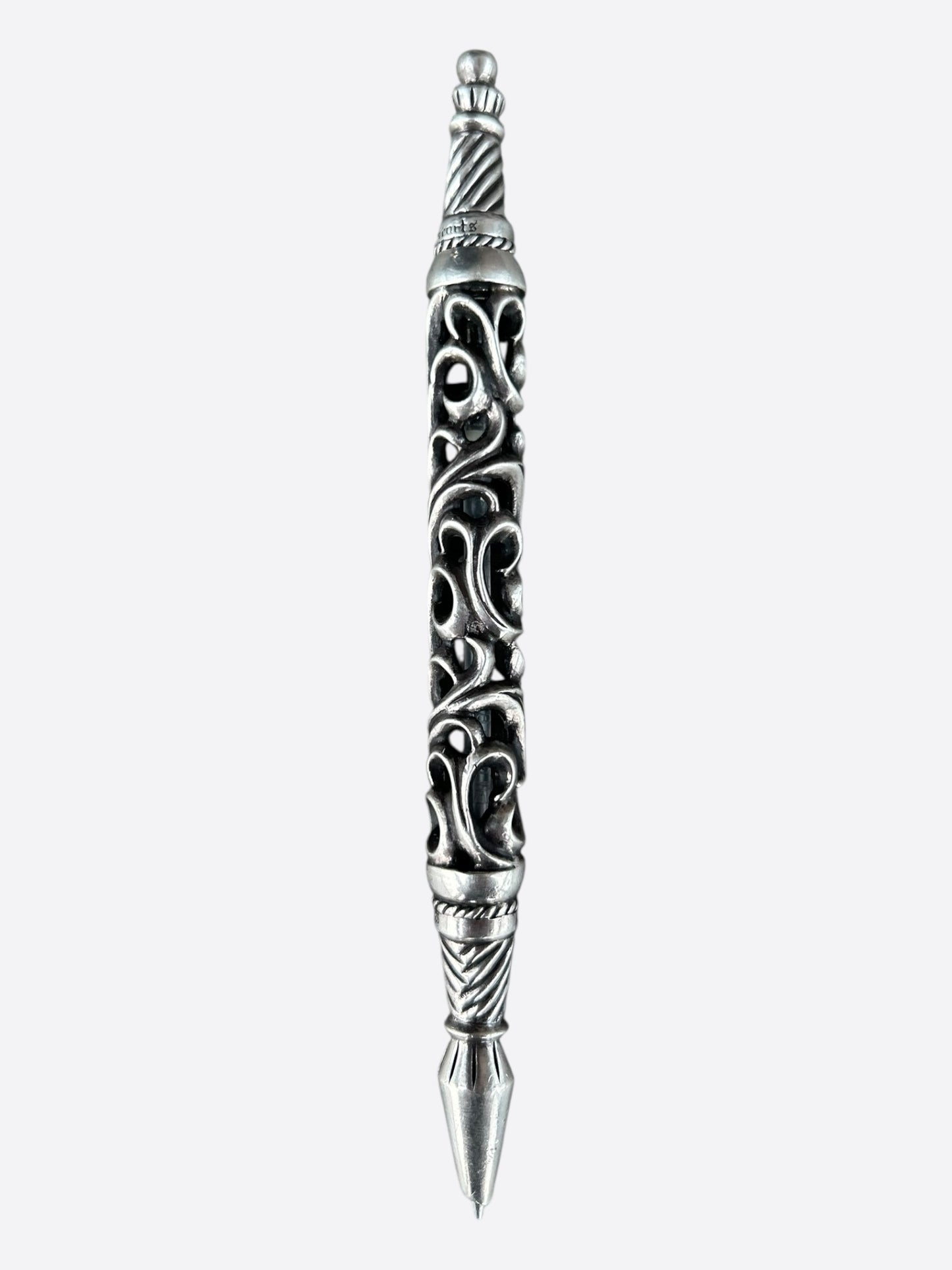 Chrome Hearts Silver Filigree Ballpoint Pen