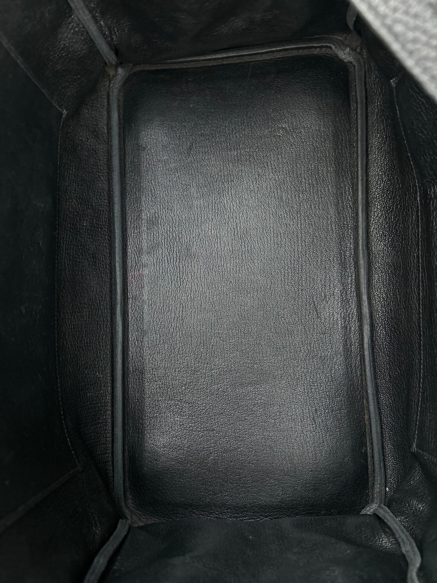 Hermes Black Togo & Palladium Hardware Birkin 35