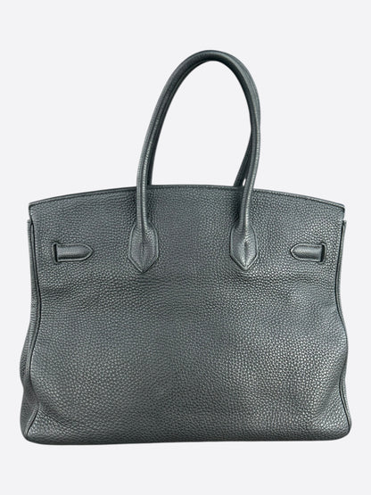 Hermes Black Togo & Palladium Hardware Birkin 35