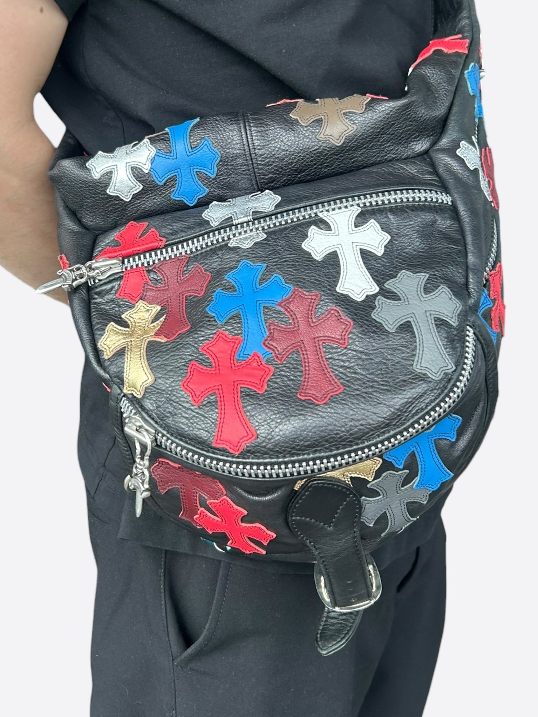 Chrome Hearts Black Multicolor XL Snat Pack – Savonches