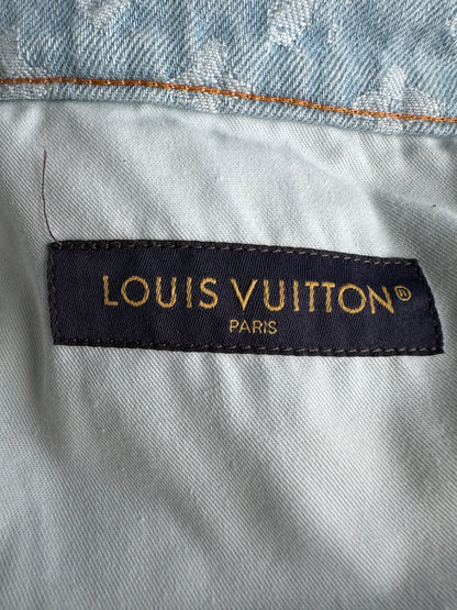 Louis Vuitton Tyler The Creator Blue & White Monogram Jeans