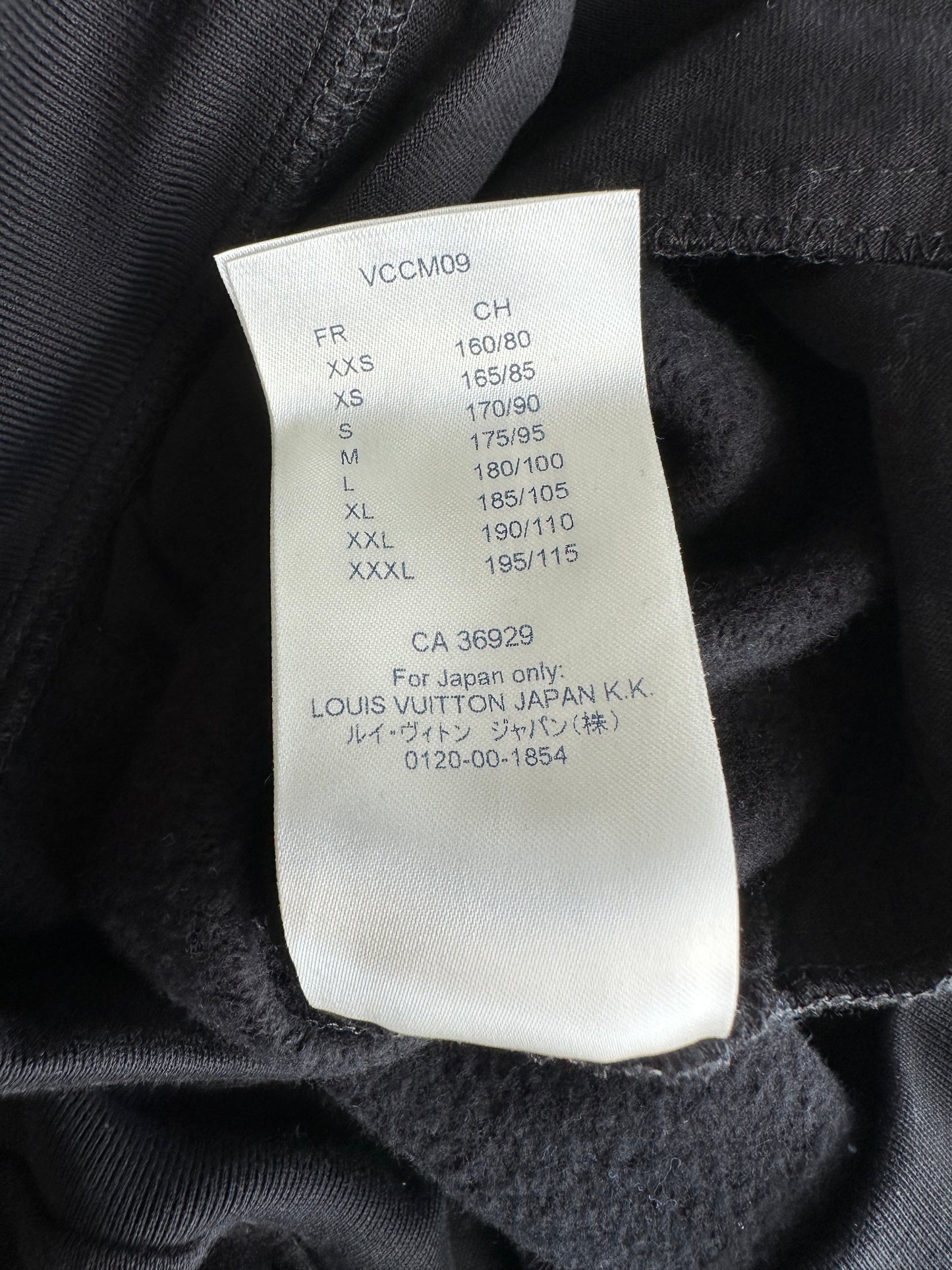 Louis Vuitton Black Circle Cut Monogram Hoodie