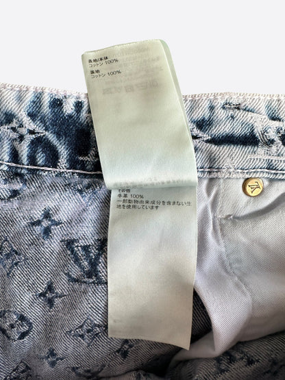 Louis Vuitton Purple & Blue Monogram Carpenter Jeans