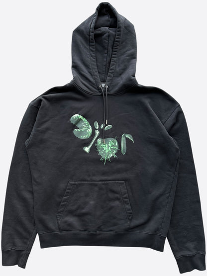 Dior Cactus Jack Black & Green Logo Hoodie