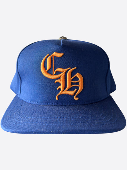 Chrome Hearts Blue & Orange CH Logo Hat