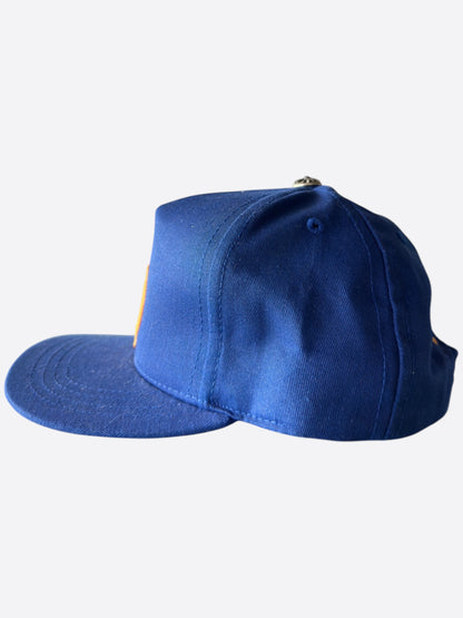 Chrome Hearts Blue & Orange CH Logo Hat