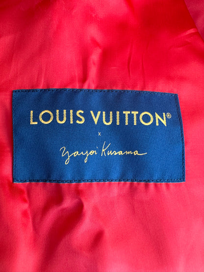 Louis Vuitton Yayoi Kusama Red & White Varsity Jacket