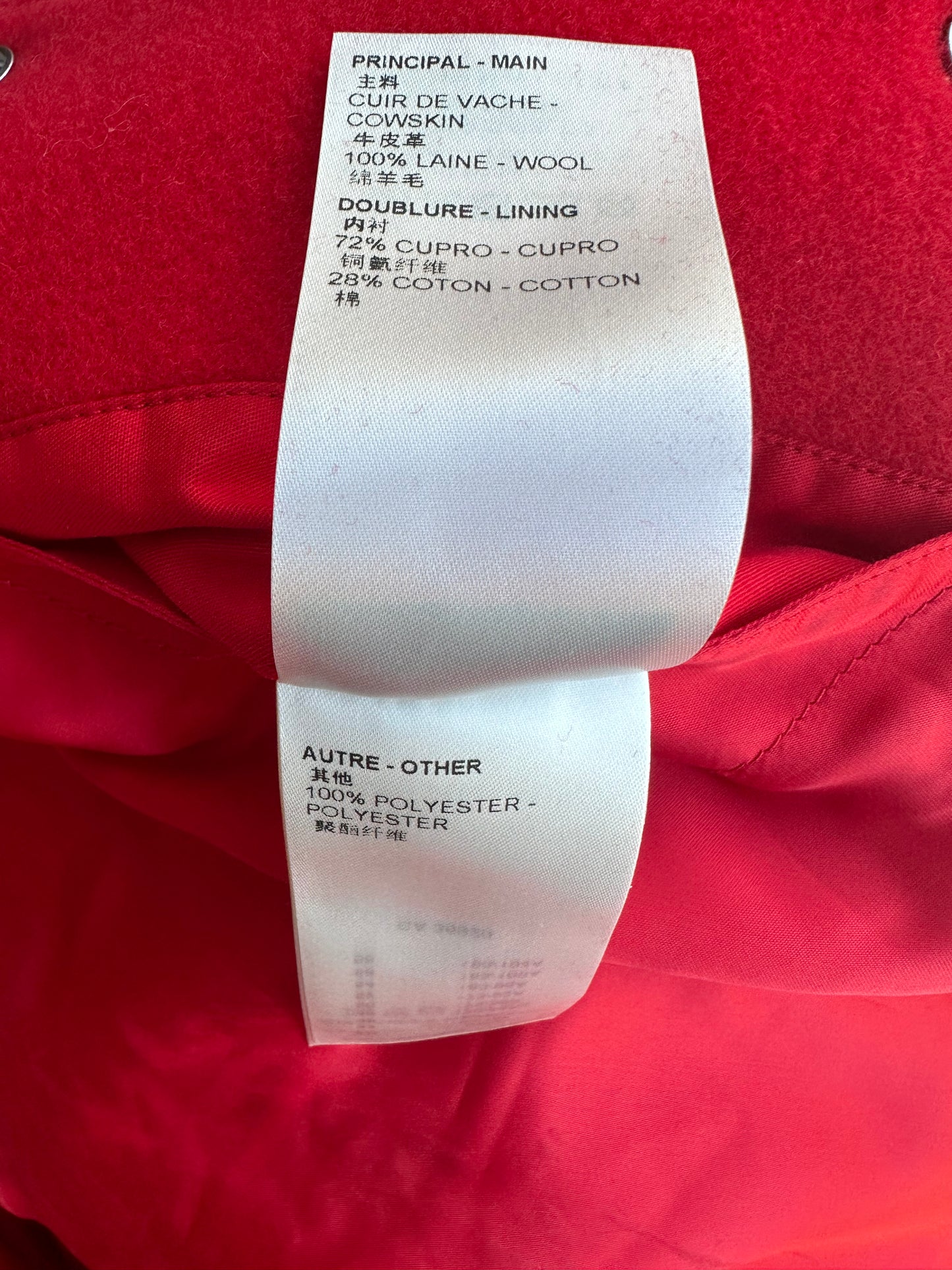 Louis Vuitton Yayoi Kusama Red & White Varsity Jacket