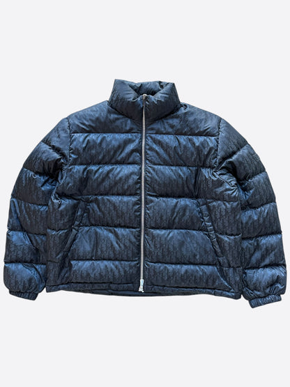 Dior Navy Oblique Puffer Jacket