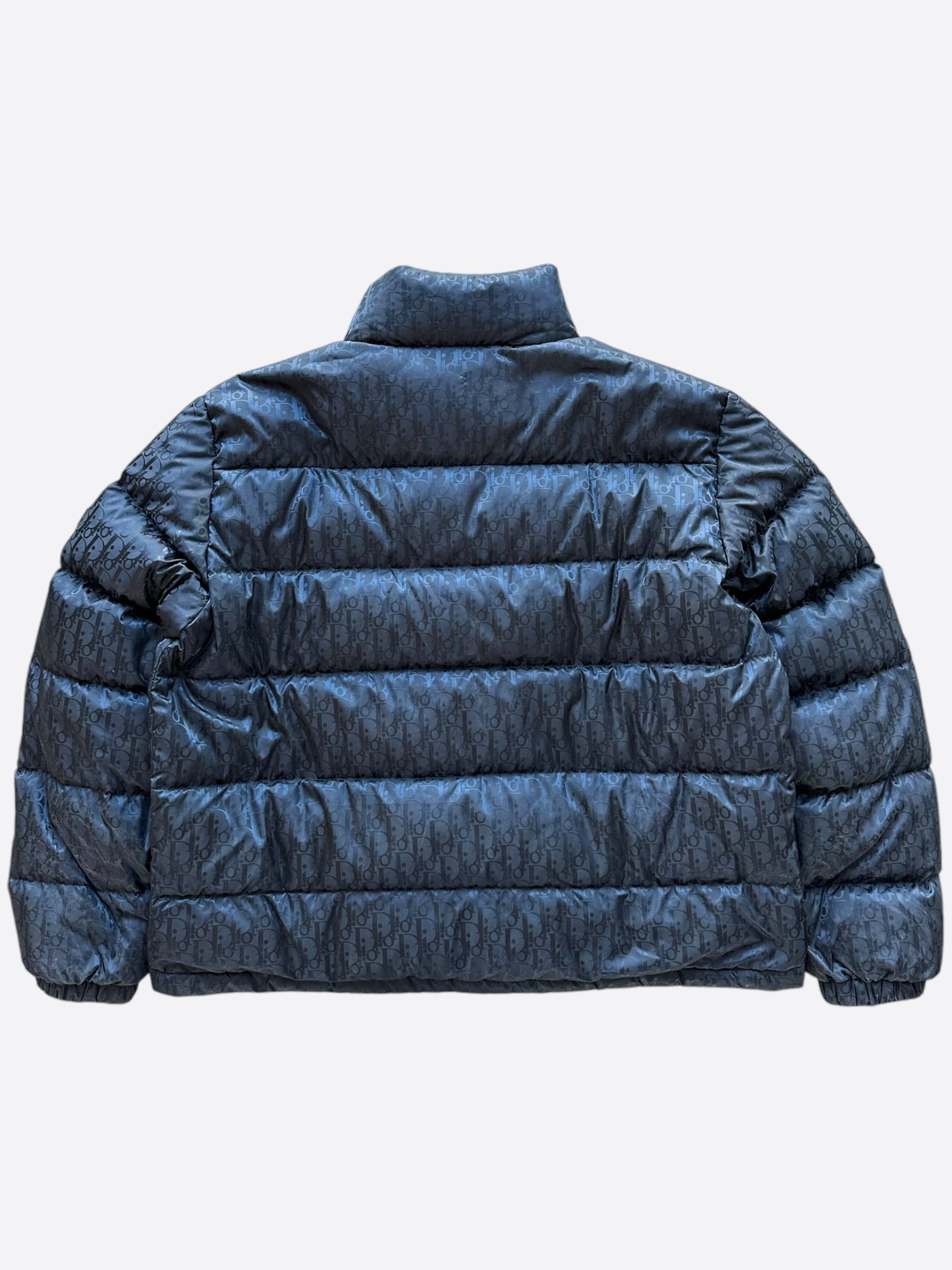 Dior Navy Oblique Puffer Jacket