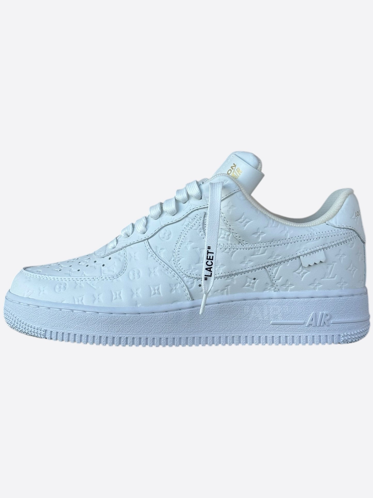 Louis Vuitton Nike White Monogram Air Force 1