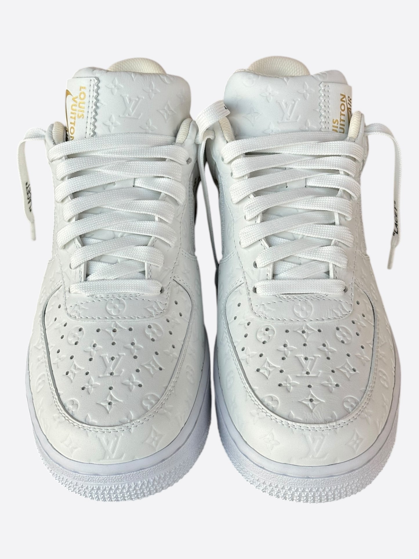 Louis Vuitton Nike White Monogram Air Force 1