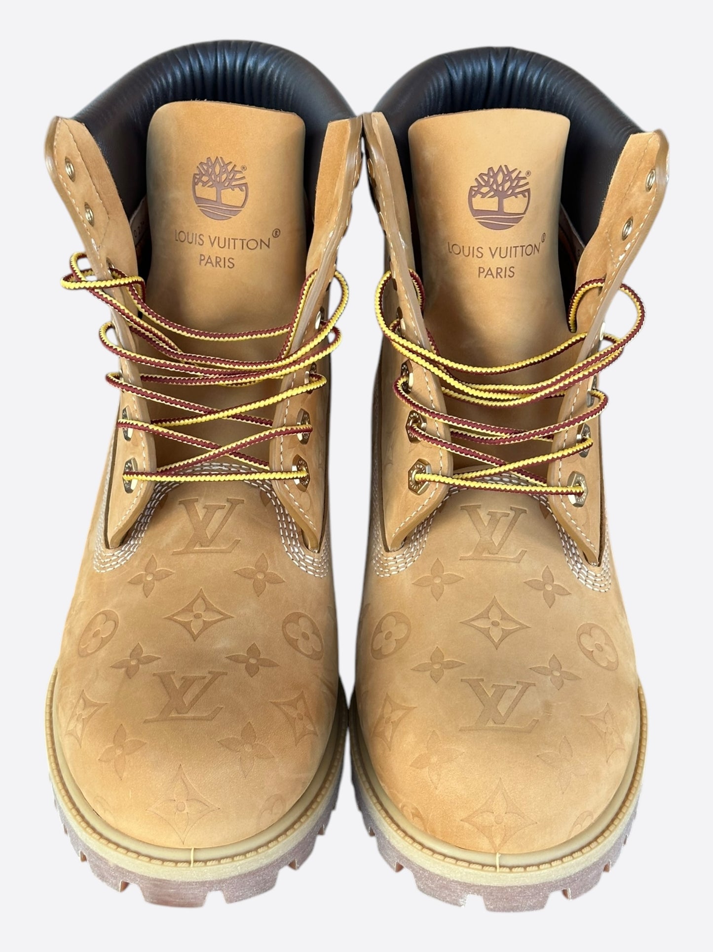 Louis Vuitton Timberland Wheat Monogram Boots