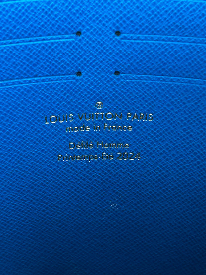 Louis Vuitton Brown & Blue Damier Pochette Voyage