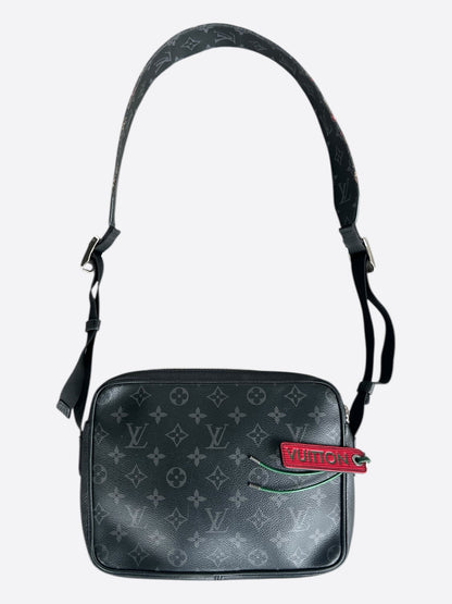 Louis Vuitton Monogram Eclipse Taigarama Outdoor Messenger Bag