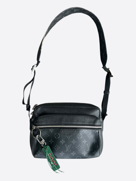 Louis Vuitton Monogram Eclipse Taigarama Outdoor Messenger Bag