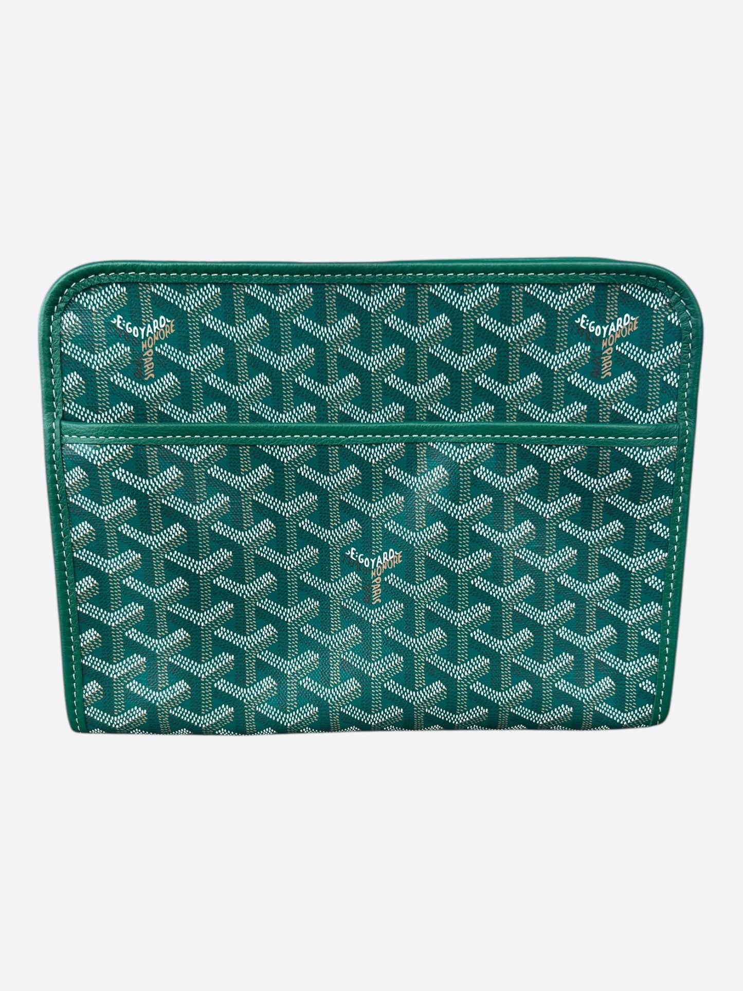 Goyard Green Jouvence MM Toiletry Bag