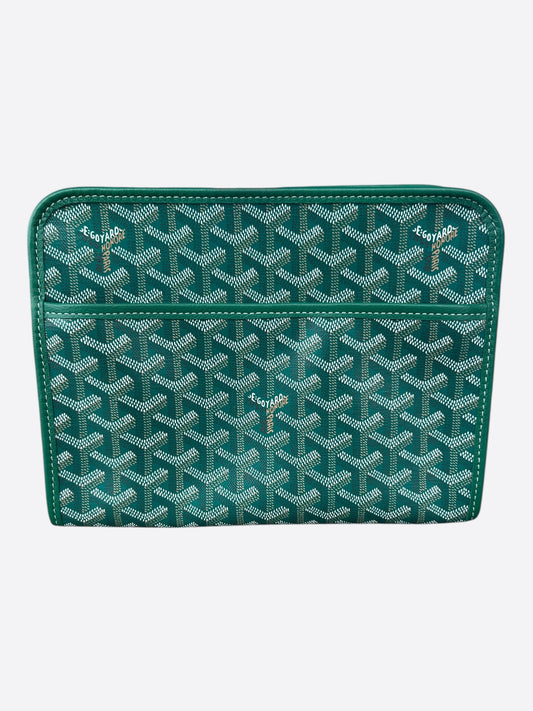 Goyard Green Jouvence MM Toiletry Bag