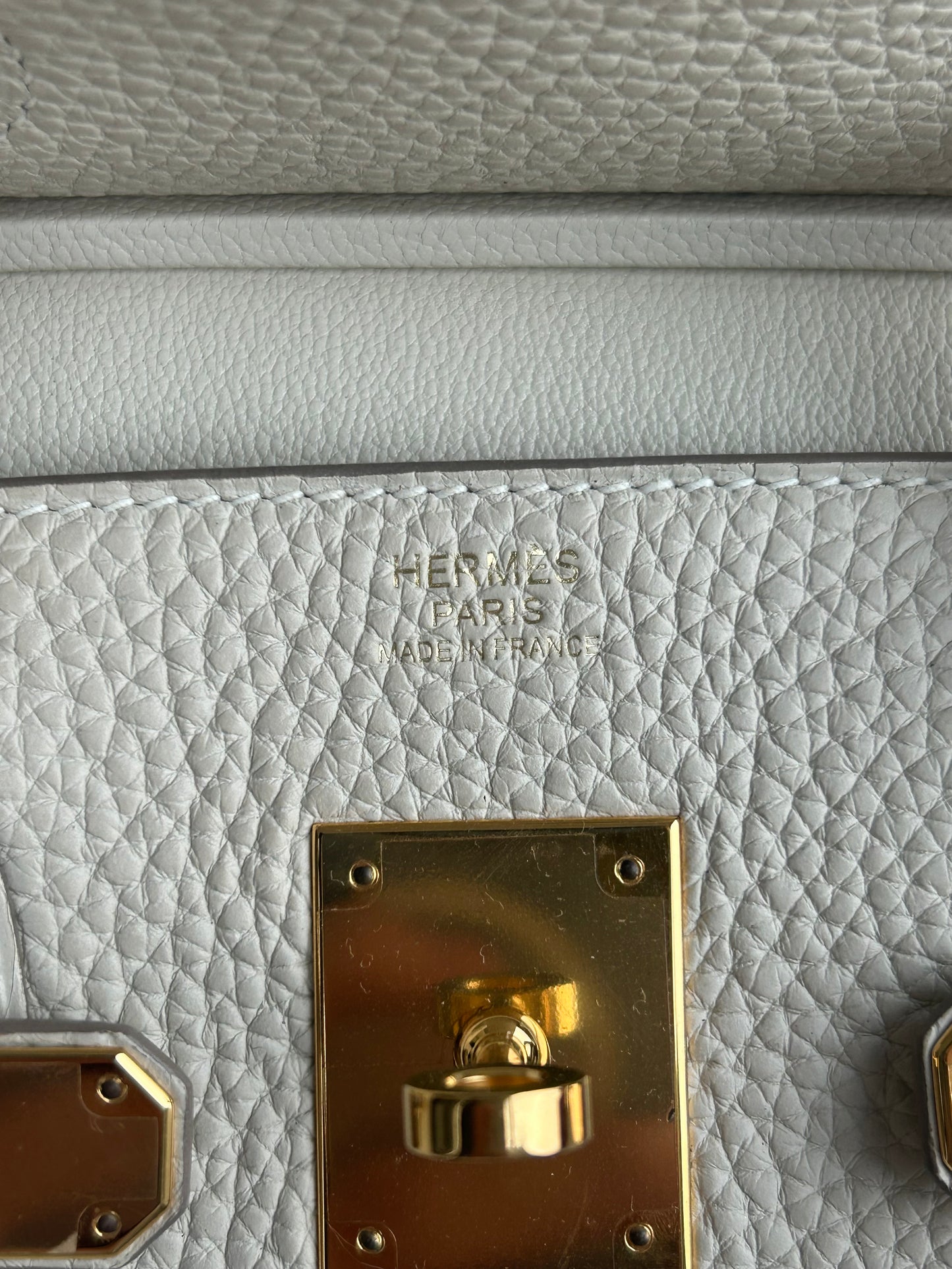 Hermes Craie Togo & Gold Hardware Birkin 30