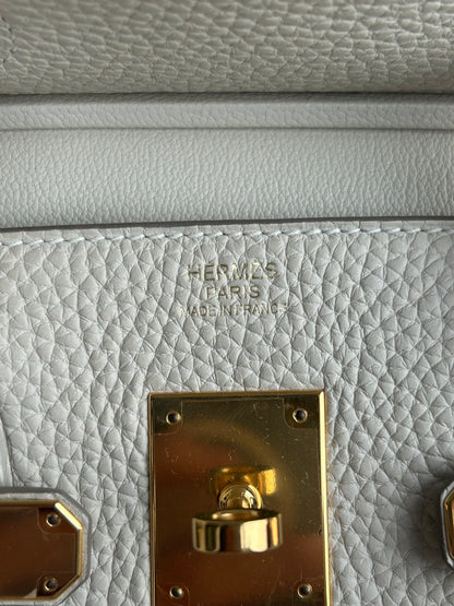 Hermes Craie Togo & Gold Hardware Birkin 30