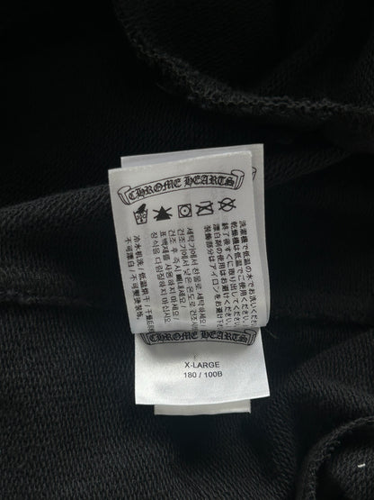 Chrome Hearts Black Cross Jacquard Horseshoe Logo Shorts